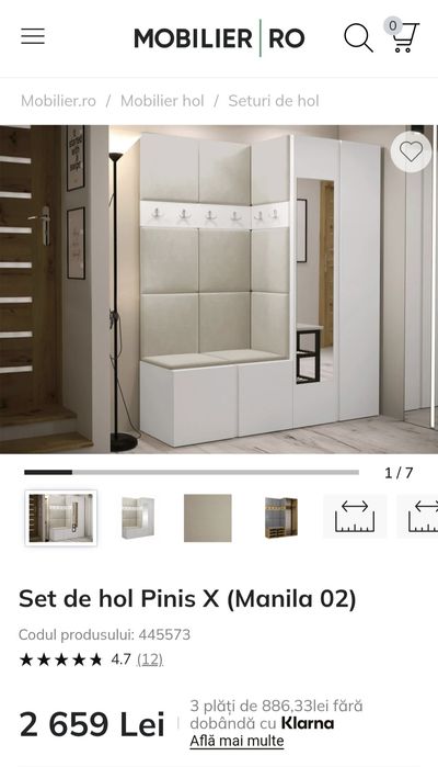 Set de hol PINIS X