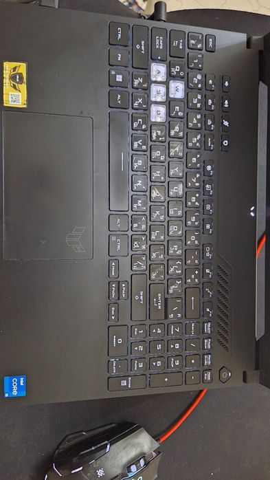 Игровой ноутбук Asus tuf dash f15