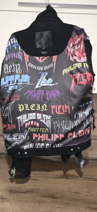 Philipp plein дънкови яке размер L чисто ново не използвано