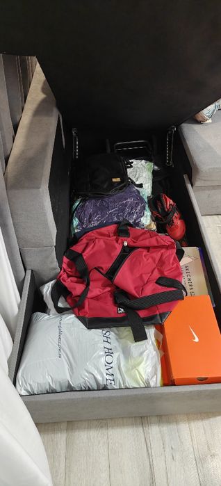 Colțar U extensibil gri