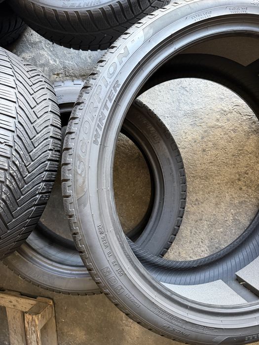4 anvelope iarna 285/35/22 , Pirelli , 5.7-6.3 mm , DOT 2021