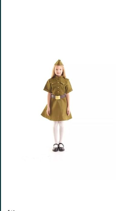 Продам новое военное платье для девочки