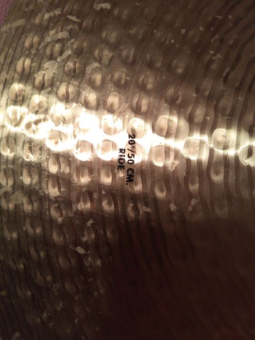 Чинели Ufip m8 16" crash и 20" ridе + калъф