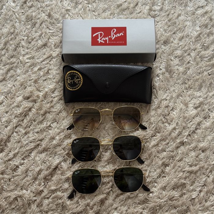 RayBan Hexagonal Fade / Green / Blue