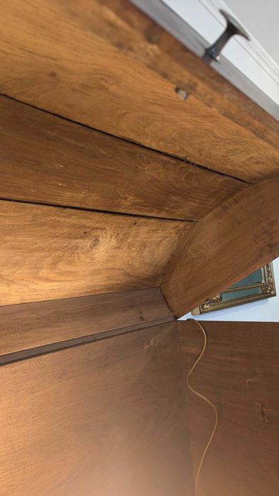 Ladă stejar masiv din anul 1854 feronerie original