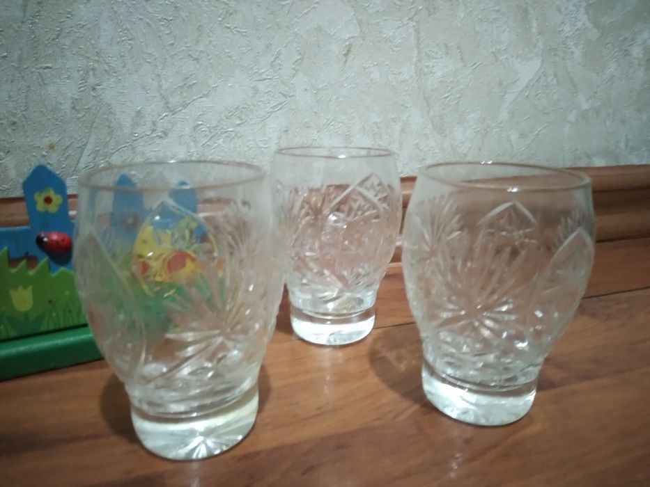 Хрустальные стаканы