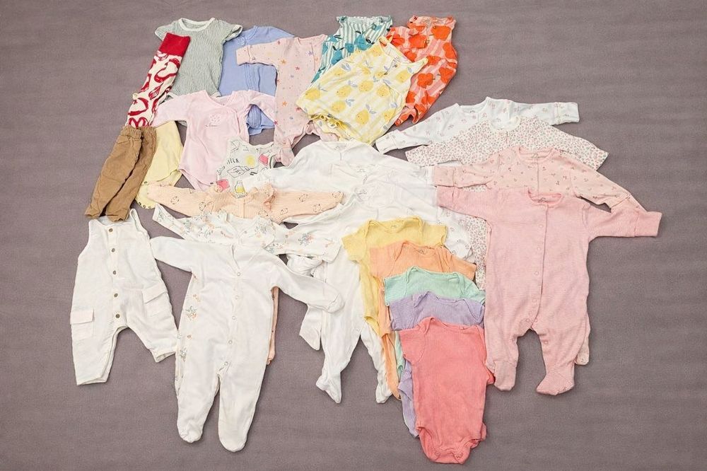 Пакет вещей для девочки 1-3 мес (до 3 месяцев)