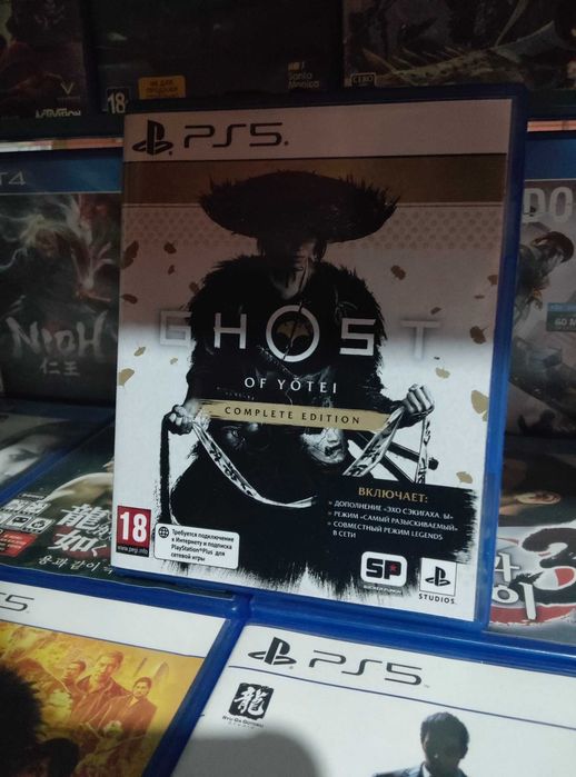 ghost of yotei пс5 диск