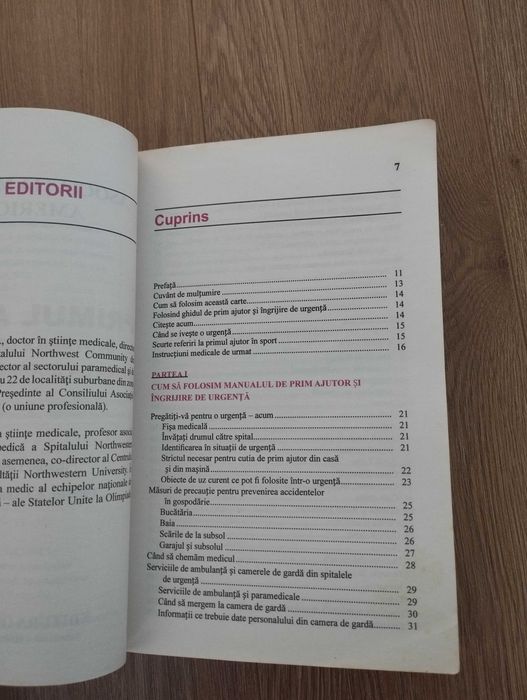 Cartea Primul ajutor până la sosirea medicului