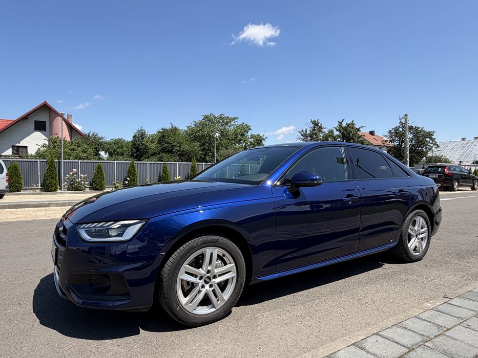 Audi A4 Sline full matrix Black Shadow 2022 hybrid diesel 204 cp