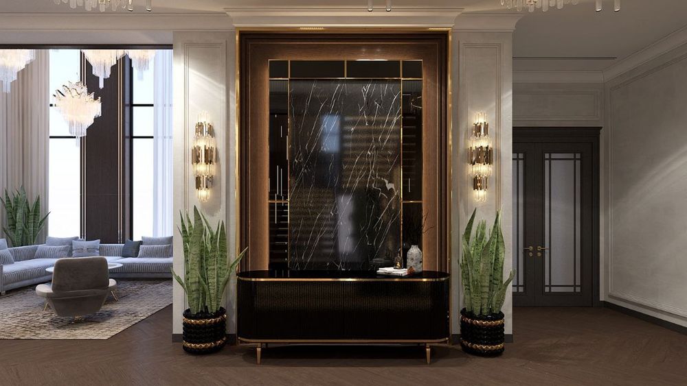 Услуга дизайне интерьера и экстерьера