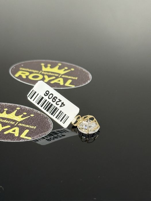 Bijuteria ROYAL : Pandantiv AUR 14K NOU / 1.17 GR