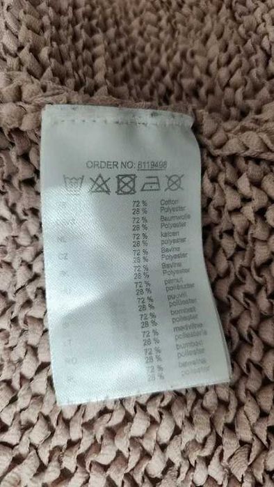 Cardigan Jean Pascale,marimea S si mai mult,72%bbc,stare buna