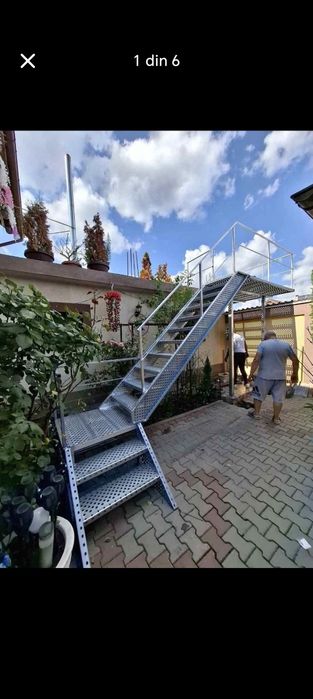 Cofetam scări zicate sau metalice