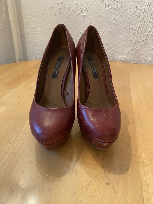 Туфли Zara бордо