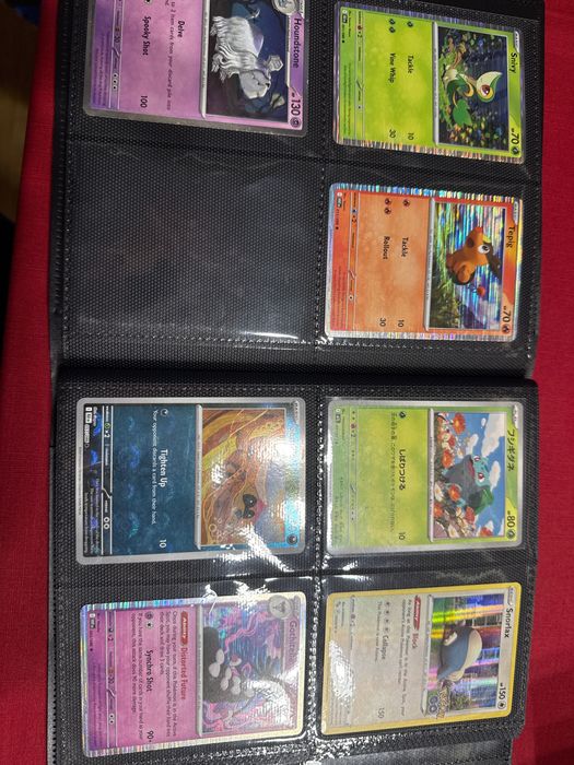 Carduri pokemon în bulk aprox 150bc + poster black bolt si mini binder