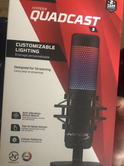 микрофон hyperx quadcast S