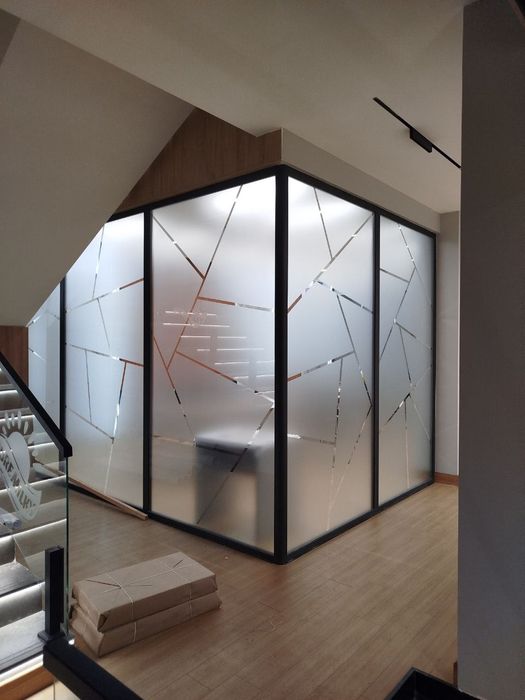 Акция! Матовая пленка туманка тонировка Оракал matoviy plyonka