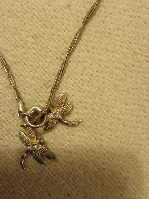 Дамско колие сребро морско конче