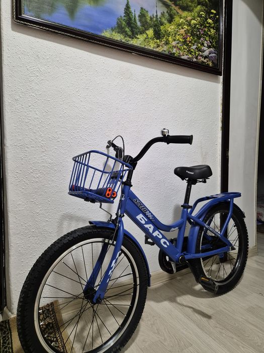 Новый велосипед детский