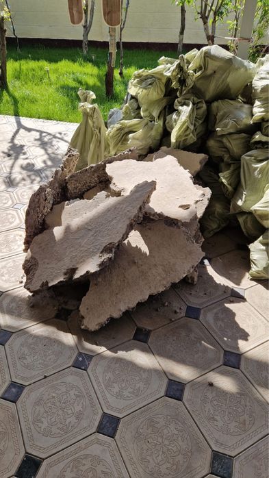 Бетон, булыжник б/у