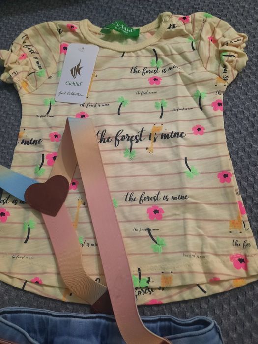 Летен бебешки комплект 6-9м