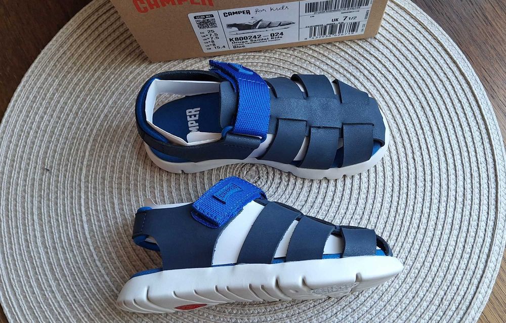 Сандали, нови, Biomecanics, Geox, Camper - н. 25