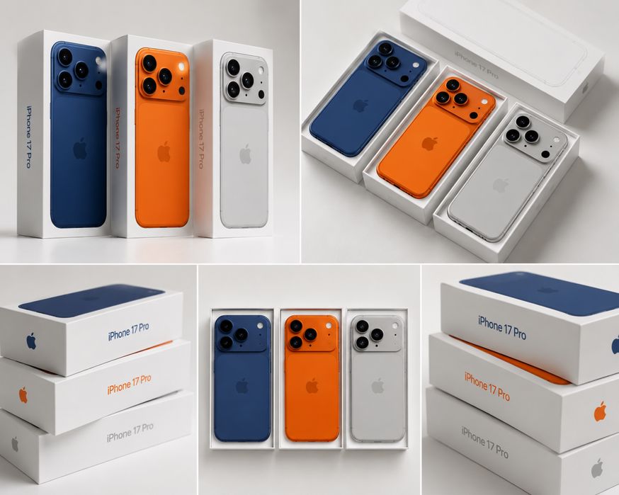 Apple iPhone 17 Pro 256 GB – Cosmic Orange / Deep Blue / Silver