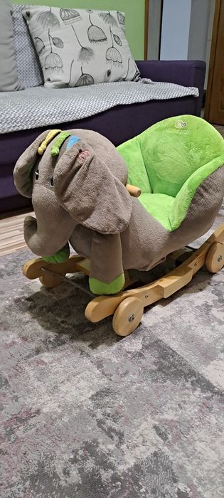 Vând balansoar 2 in 1 KinderKraft + premergător cadou