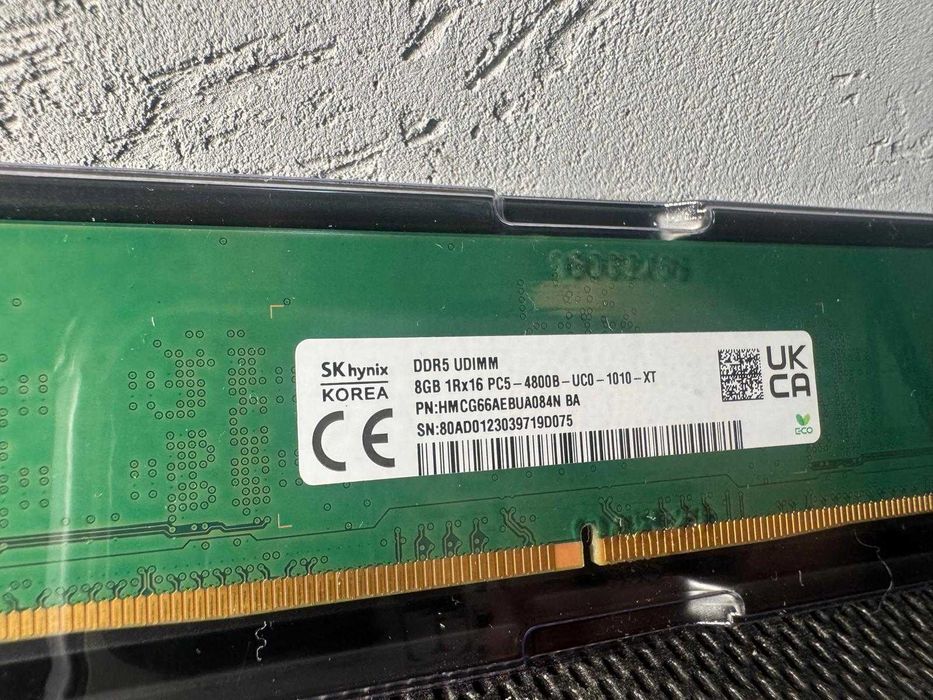 Kit RAM SK hynix 16GB 2x8GB DDR5 4800MHz UDIMM Desktop