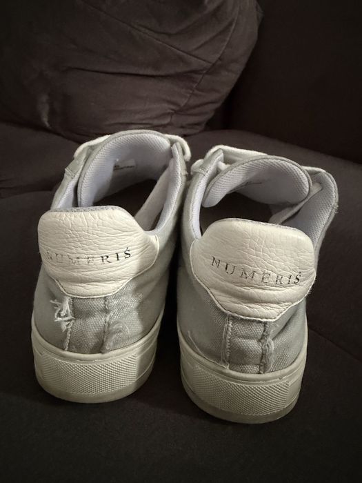 Númeris Sneakers Low Top, alb/gri,