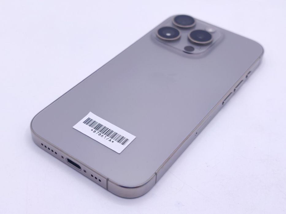 Apple iPhone 15 Pro 128GB Natural Titanium, Garantie 24 luni | #D87861