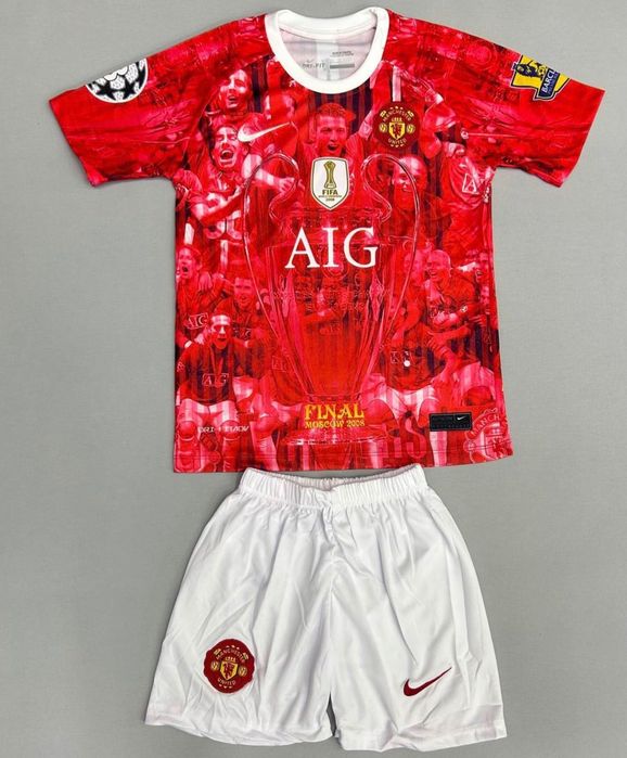 Compleu copii Manchester united Ronaldo 7 UCL final Chiajna • OLX.ro