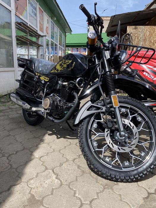 Мотоцикл war wolf 200куб