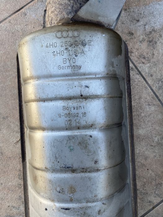 Audi S8,A8 Изпускателни тръби