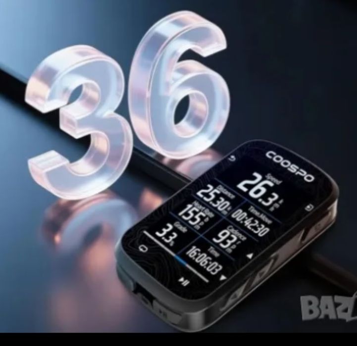 Smart GPS навигация Coospo CS600 Smart