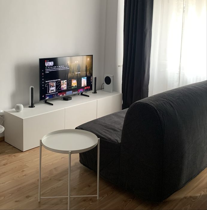 Canapea extensibila Ikea Lycksele Saltea Noua+Husa