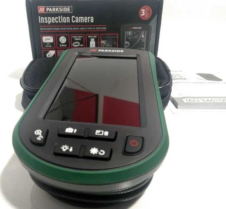 Cameră endoscopica pentru inspecție cu display