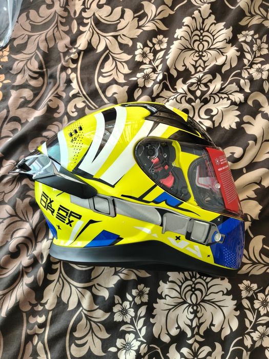 Каска за мотор Axor Apex+тъмен визьор и пинлок