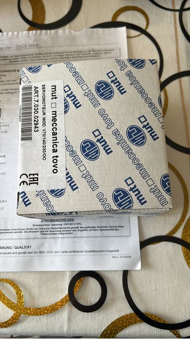 Servomotor pentru vana de amestec