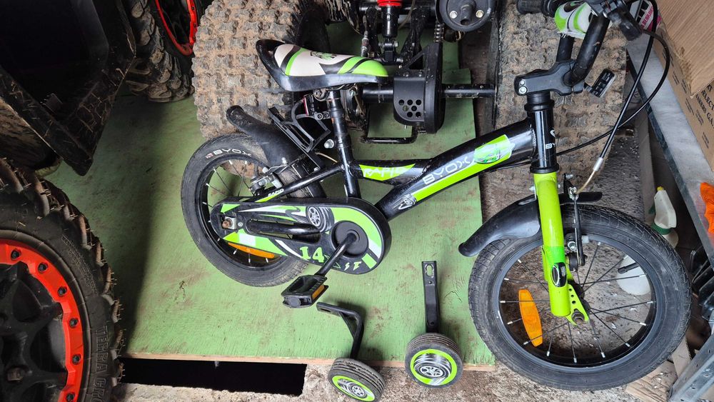 Детско колело велосипед 14 byox