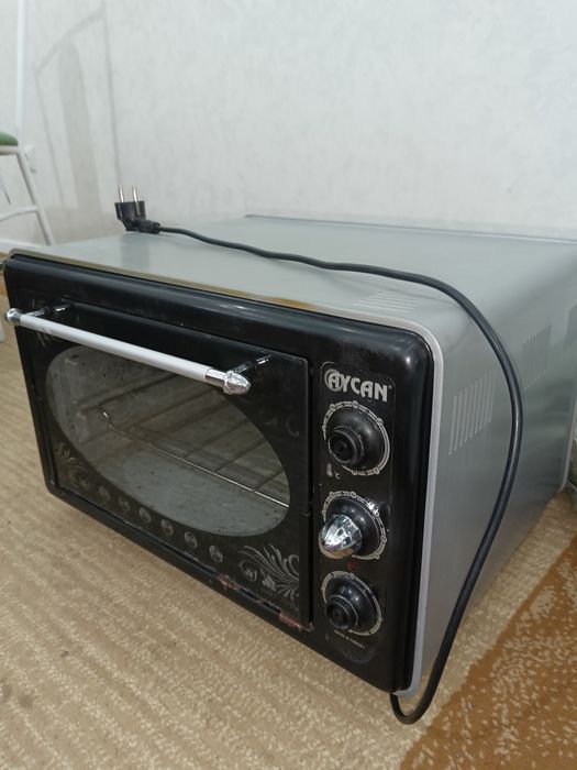 Асель печь большой, бу, рабочая