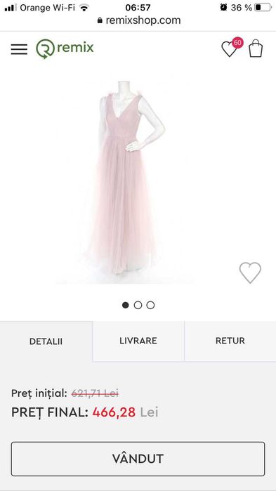 Rochie pentru stare civila sau alt eveniment
