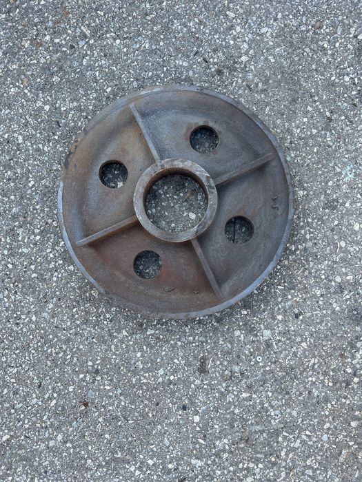 Roata metalica din fonta angrenare - rulare