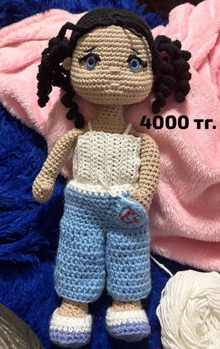 Вязанные игрушки ручной работы