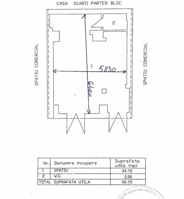 Spatiu comercial de ÎNCHIRIAT – ULTRACENTRAL