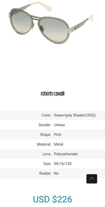 Roberto Cavalli RC1133 95Q ochelari de soare sunglasses 100% protecție