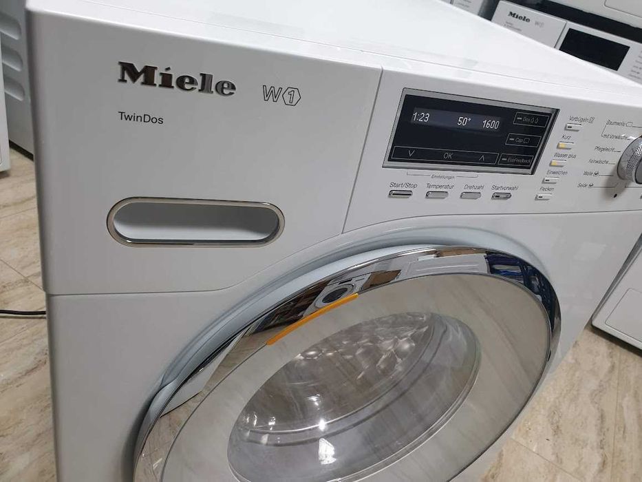 Miele W1 - TwinDos - Подсветка - Пералня Миеле 12м Гаранция