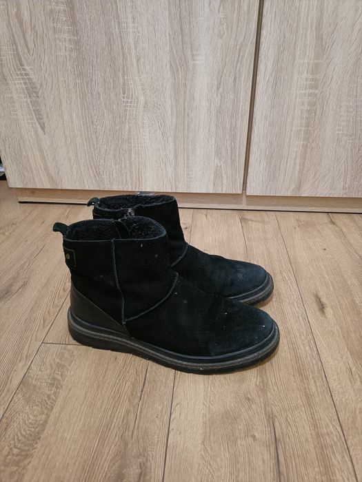 Полуботинки замша  мужские