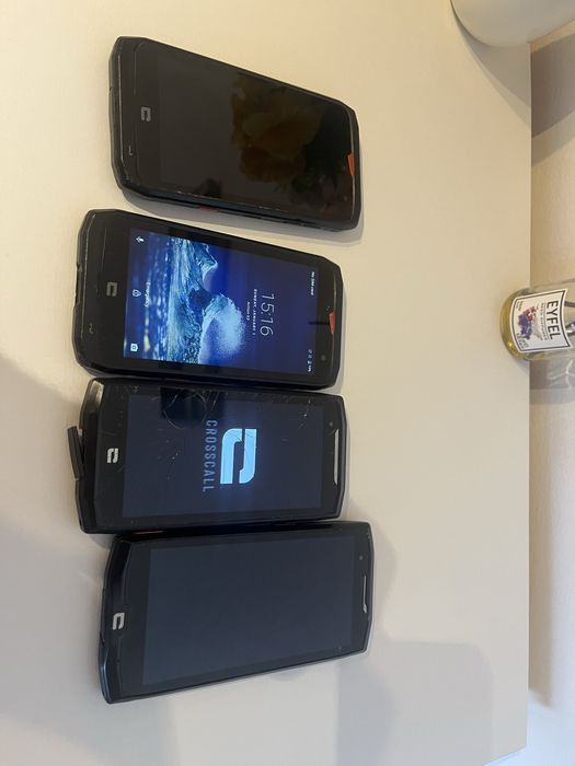 Lot 4 telefoane crosscall core x4/action x3/core m5
